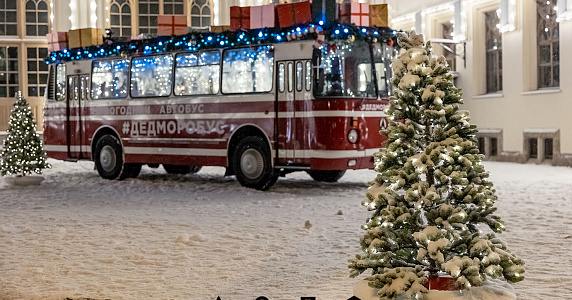 Новогоднее оформление города